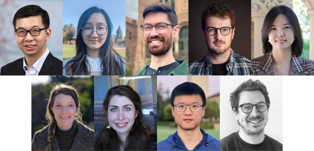 Headshots of the 2023 postdoctoral fellows